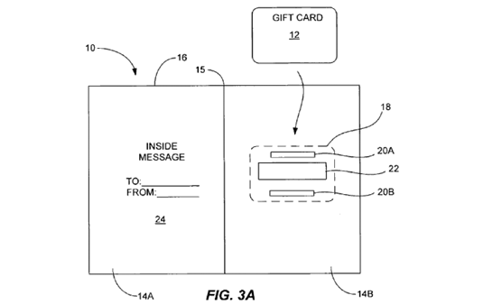 Apple Patents Gift Card Carrier