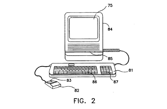Apple Patents Original Mac