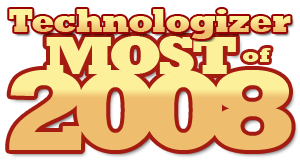 Technologizer's Most of 2008