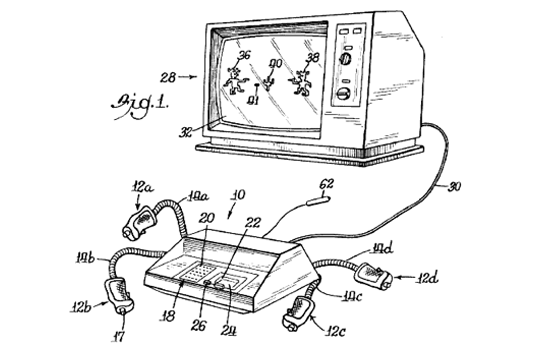 Bally Video Game Patent