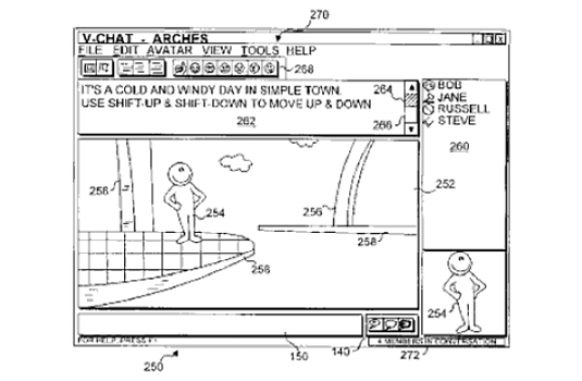 Animated Chat Patent