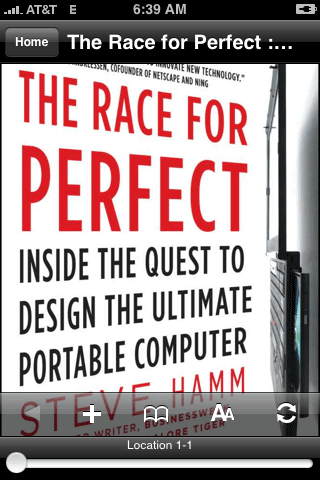 Kindle Race for Perfect