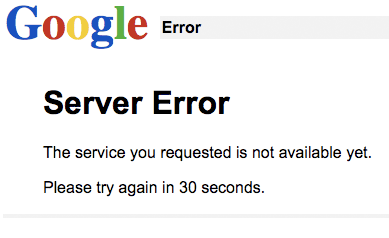 Google News Error