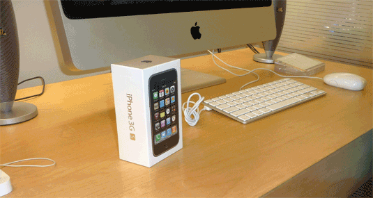 iPhone 3G S, Still Shrinkwrapped
