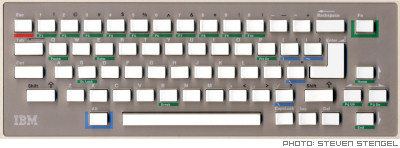 IBM PCjr Keyboard Layout