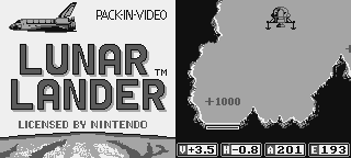Game Boy Lunar Lander
