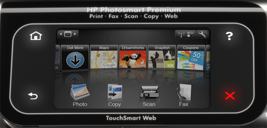 HP TouchSmart screen