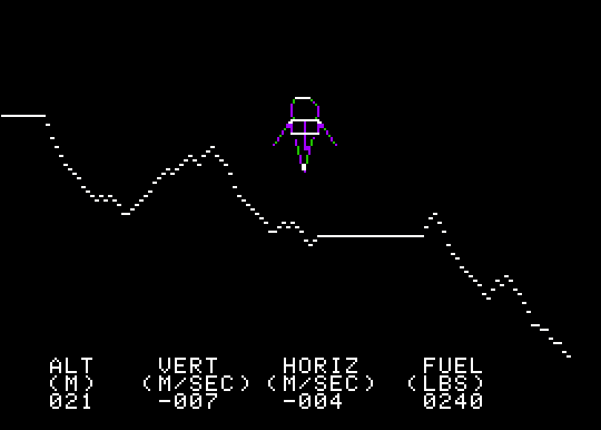 Tranquility Base - Apple II
