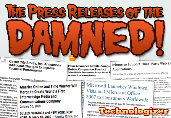 The Press Releases of the Damned