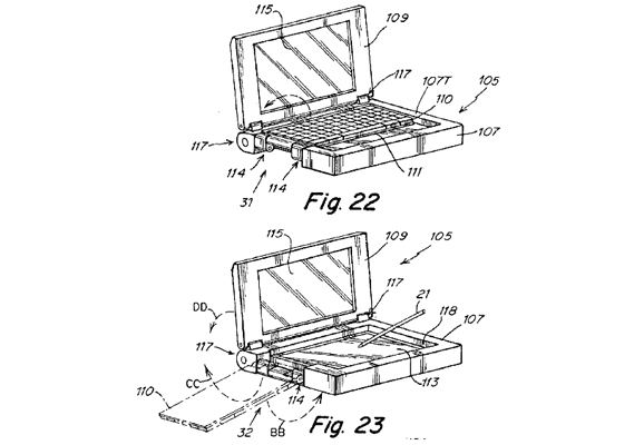 Laptop with graphics tablet