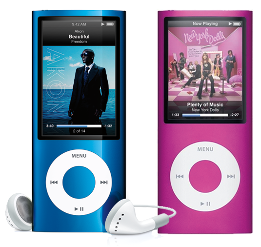 iPod Nano comparison