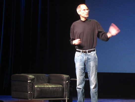 Steve Jobs on Stage