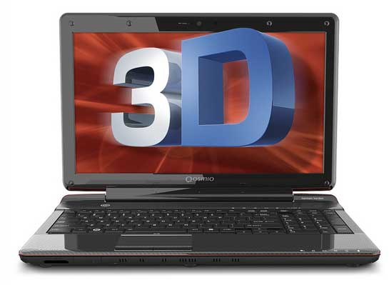 Toshiba's 3D Laptop